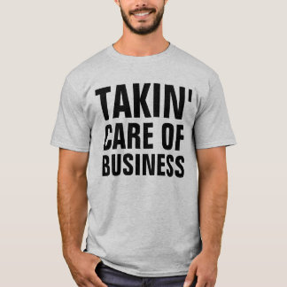 TAKING CARE OF BUSINESS, VINTAGE T-SHIRT