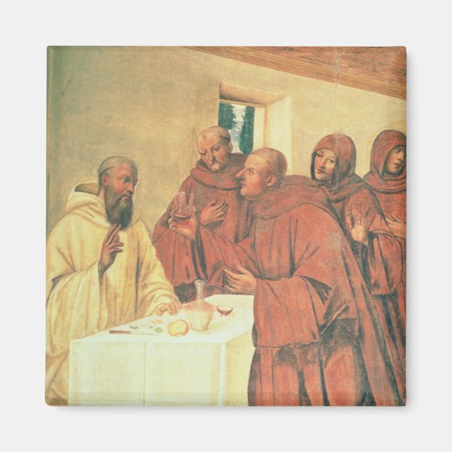 Taking Communion, from the Life of St. Benedict (f Magnet (Front)