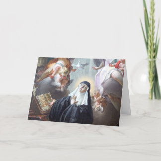 Taking Final Vows to Become a Catholic Nun Card