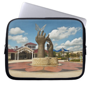 Taking Flight sculpture 2 Laptop Sleeve