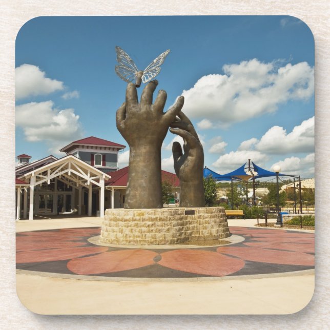 Taking Flight sculpture Coaster (Front)