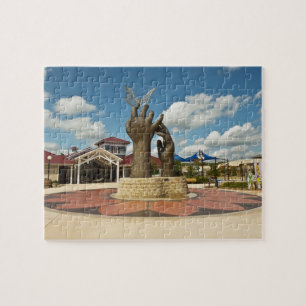 Taking Flight sculpture Jigsaw Puzzle