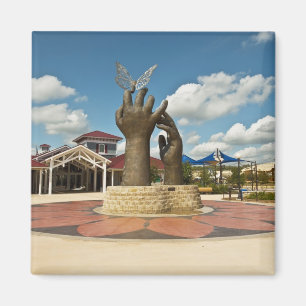 Taking Flight sculpture Magnet