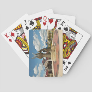 Taking Flight sculpture Playing Cards