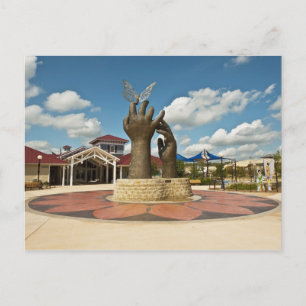 Taking Flight sculpture Postcard
