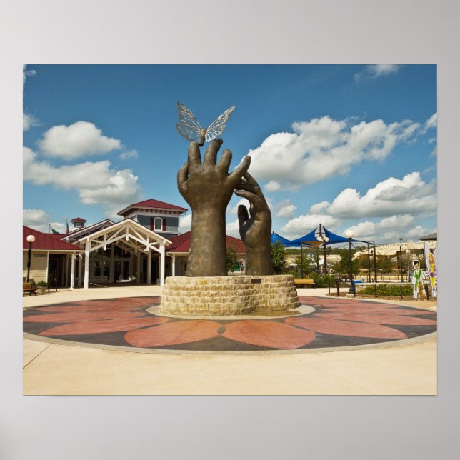 Taking Flight sculpture Poster (Front)