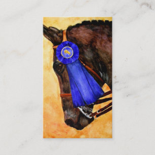 Taking Home the Blue (Horse) Business Cards