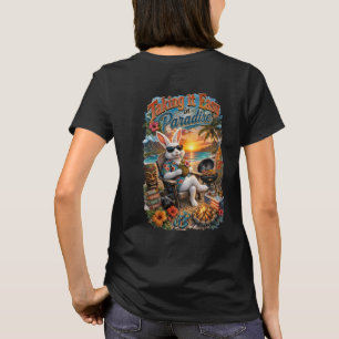 Taking it Easy in Paradise - Funny Hawaiian Design T-Shirt
