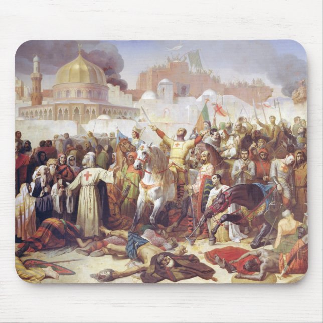 Taking of Jerusalem Mouse Mat (Front)