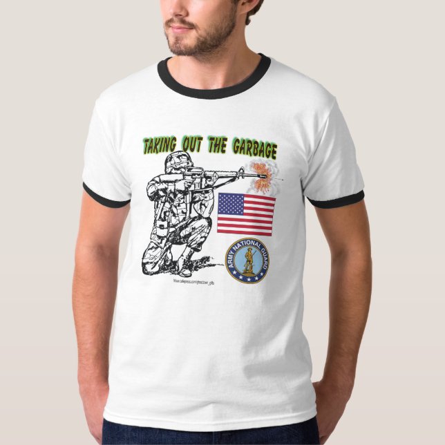 Taking out the Garbage T-Shirt (Front)