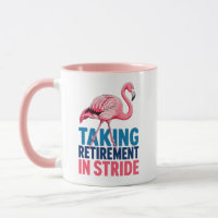 Taking Retirement in Stride Flamingo Beach Theme