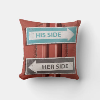Taking Sides Cushion