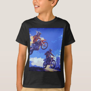Taking the Lead - Motocross Racers T-Shirt