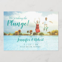 Taking the Plunge Summer Fun Save the Date