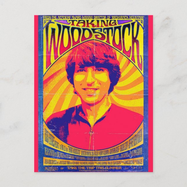 Taking Woodstock PostCard (Front)