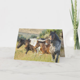 Takini and His Family Greeting Card