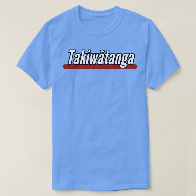Takiwatanga Autism Acceptance T-Shirt (Design Front)
