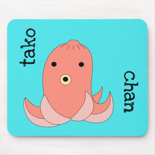 Tako chan mouse mat (Front)