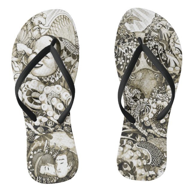 Tako emaki300 @miyairi flip flops (Footbed)