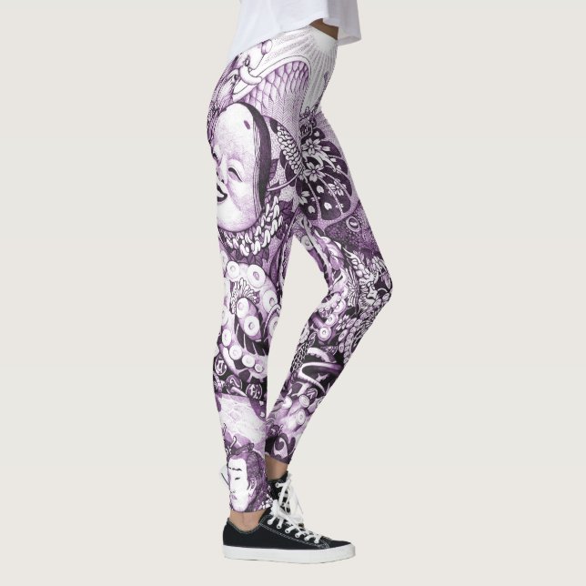 Tako emaki300purple@miyasan leggings (Right)