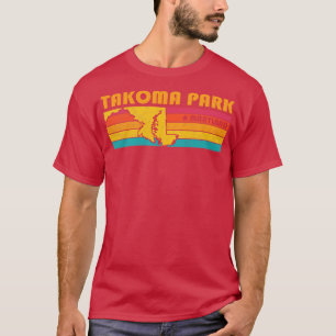 Takoma Park Maryland Vintage Distressed Souvenir T-Shirt