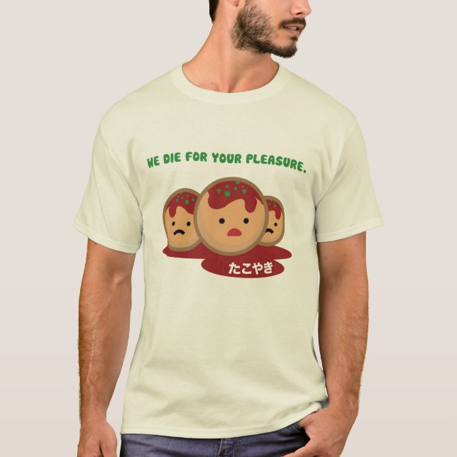 Takoyaki-Shirt T-Shirt (Front)