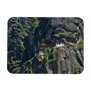 Taktsang Monastery on the cliff, Paro, Bhutan Magnet