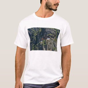Taktsang Monastery on the cliff, Paro, Bhutan T-Shirt
