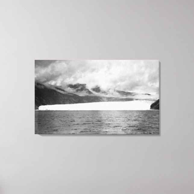 Taku Glacier near Juneau, Alaska Photograph Canvas Print (Front)
