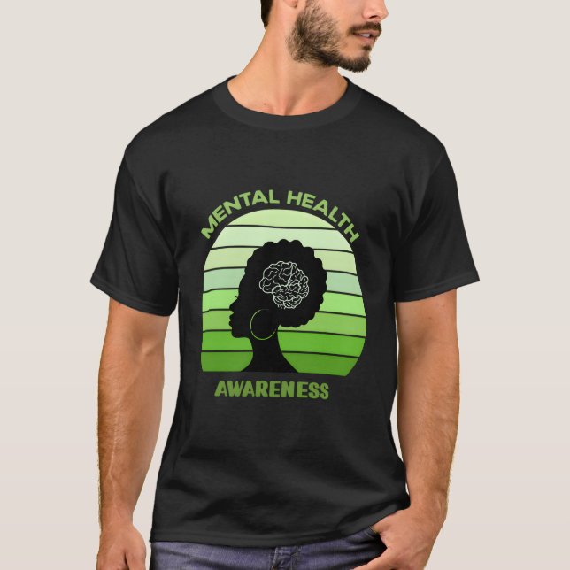 Tal Health Awareness In May Green Ribbon T-Shirt (Front)