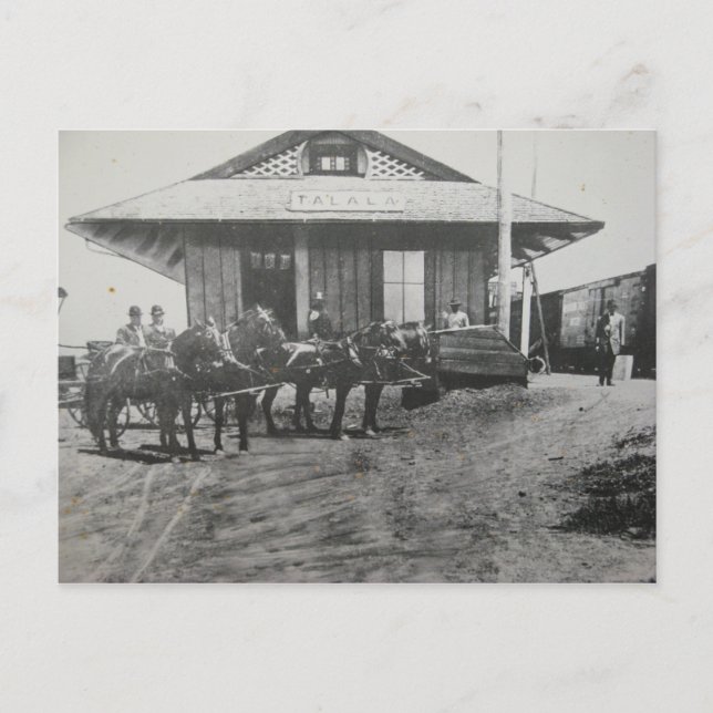 Talala Depot Postcard (Front)
