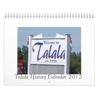 Talala History Calendar 2012
