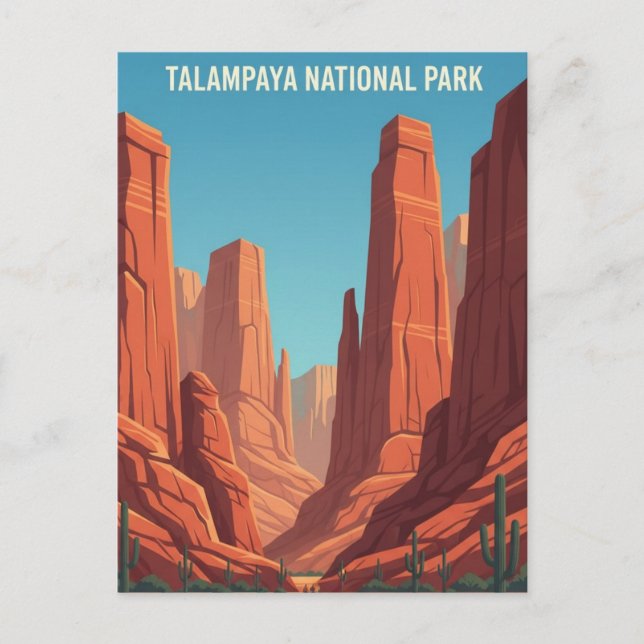 Talampaya National Park Argentina Travel Postcard (Front)