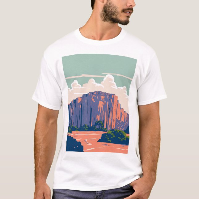 Talampaya National Park in La Rioja Argentina WPA T-Shirt (Front)