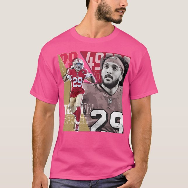 Talanoa Hufanga Football Shirt Tapestry 2 (Front)