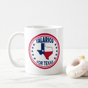 Talarico for Texas Red White Blue Election Coffee Mug