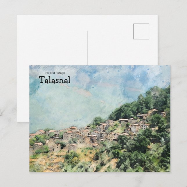 Talasnal Portugal Postcard (Front/Back)