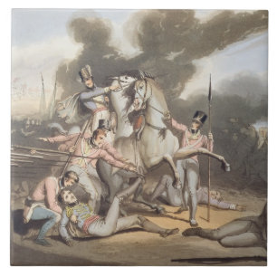 Talavera, 28th July 1809, from 'The Victories of t Tile