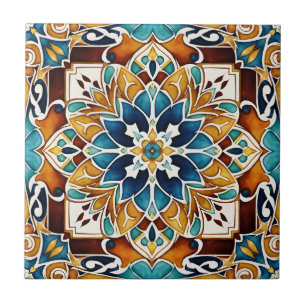 Talavera azulejo vintage Mexican wedding favours Tile