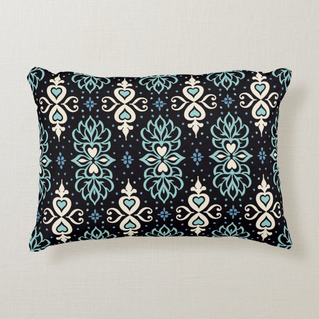 Talavera Azulejos Moroccan Tile Mosaic Decorative Cushion (Front)