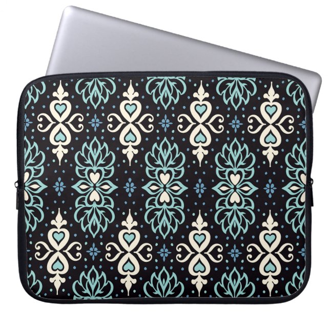 Talavera Azulejos Moroccan Tile Mosaic Laptop Sleeve (Front)