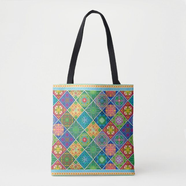 Talavera Design-2 Tote Bag (Front)