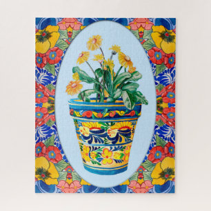 Talavera Flower Pot Jigsaw Puzzle