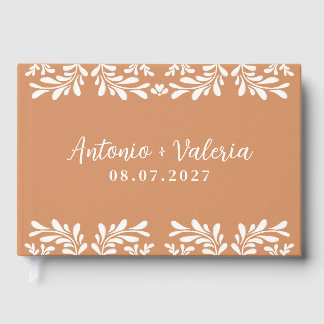 Talavera Mexican Wedding Hacienda Barro Guest Book