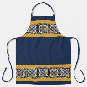 Talavera Royal Blue Apron