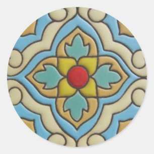 Talavera Tile 5 Sticker