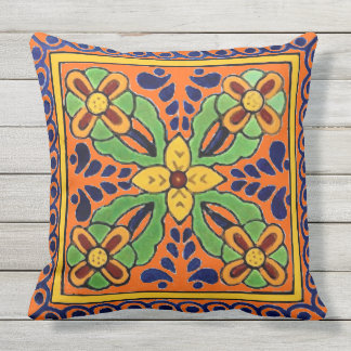 Talavera Tile Cushion