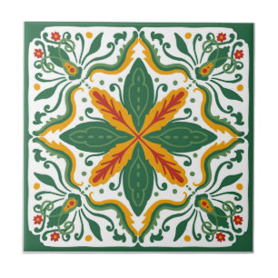 Talavera tile inspired