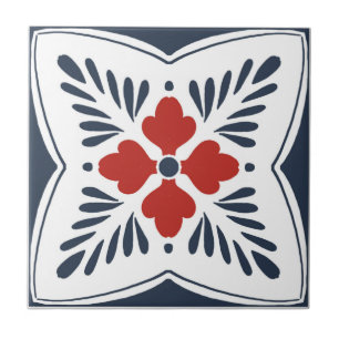 Talavera tile inspired