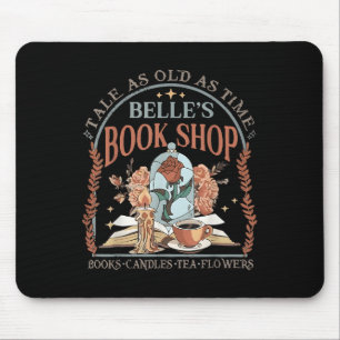 Tale As Old As Time Belles Book Shop Book Coffee B Mouse Mat